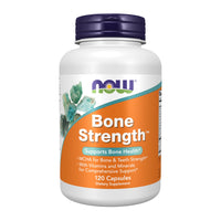 Thumbnail for NOW Foods Supplements, Bone Strength™ with Microcrystalline Hydroxyapatite (MCHA), Magnesium and Vitamins C,D and K, 120 Capsules