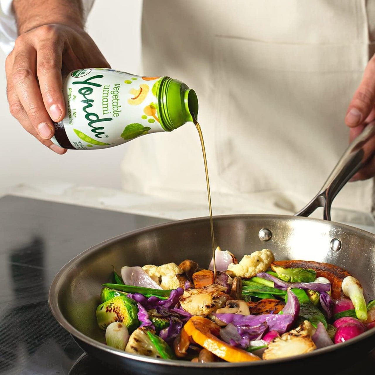 YONDU Organic Umami Seasoning Sauce: Replacement for Liquid Aminos, Fish Sauce, Soy Sauce. Non GMO, 100% Plant Based, Gluten Free (5.1 fl oz)