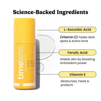 Thumbnail for Timeless Skin Care Vitamin C Serum with Vitamin E & Ferulic Acid - Brightening Serum - for Oily & Dry Skin - Fragrance-Free - 1.7 oz