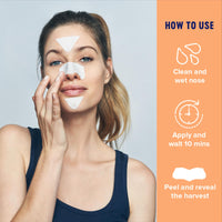 Thumbnail for Bioré T-Zone Blackhead Remover Strips, Deep Cleansing Pore Strips, (5 Nose + 5 Face + 5 Chin Strips), Instant Pore Unclogging for the T-Zone Area, 15 Count
