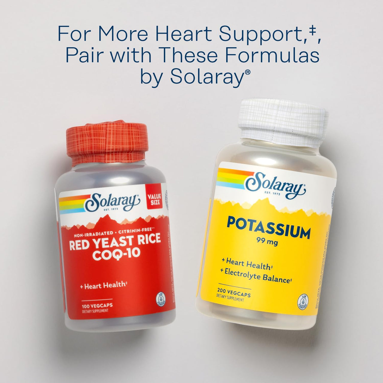SOLARAY Organic Garlic Pills - 560 mg Garlic Supplements for Heart Health Support - USDA Organic Garlic Capsules - Vegan - 60-Day Money-Back Guarantee - 100 Servings, 100 VegCaps