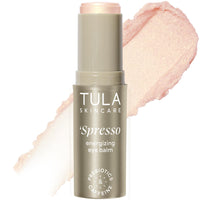 Thumbnail for TULA Skin Care ‘Spresso Energizing Eye Balm, Gold Glow - Energizing & Hydrating Caffeine Under Eye Treatment for Dark Circles, Portable and Perfect to Use On-the-go, 0.35 oz.