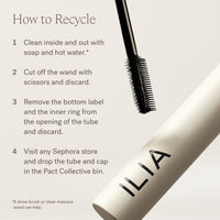 Thumbnail for ILIA - Limitless Lash Mascara | Non-Toxic, Cruelty-Free, Lightweight & Nourishing, Flake + Smudge-Resistant, Black Mascara, Ophthalmologist-Tested, Safe For Sensitive Eyes