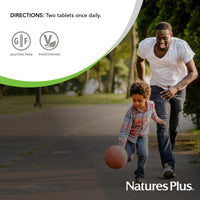 Thumbnail for NaturesPlus Herbal Actives Tri-Immune, Extended Release - 60 Tablets - Vegetarian, Gluten Free - 30 Servings