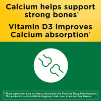 Thumbnail for Nature Made Calcium Gummies 500 mg Per Serving with Vitamin D3, Dietary Calcium Supplement for Bone Support, 80 Gummies, 40 Day Supply