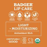 Thumbnail for Badger Pink Grapefruit Classic Lip Balm, 100% Organic Lip Balm, Long Lasting Lip Care w/Light Silky Texture, Refreshing & Uplifting, 4 Pack