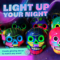 Thumbnail for neon nights Glow in The Dark | Luminescent | Phosphorescent | Self-Luminous Paint - Set of 8