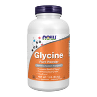 Thumbnail for NOW Foods Supplements, Glycine Pure Powder, Promotes Restful Sleep*, Neurotransmitter Support*, 1-Pound