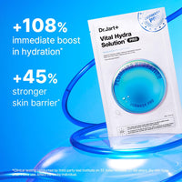 Thumbnail for Dr.Jart+ Dermask Vital Hydra Solution Glow Face Mask with Hyaluronic Acid | Sheet Mask | Korean Skin Care | Travel Size, 1 Pack