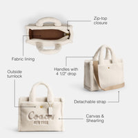 Thumbnail for COACH Cargo Tote, B4/Chalk