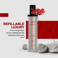 Thumbnail for Maison Rouge Brightening Face Serum by Codeage - Glutathione Serum, Vitamin C, E, Hyaluronic Acid, Collagen - Radiance Enhancing - Parabens and Sulfates-Free - Refillable - All Skin Types - 1.7 fl oz