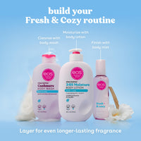 Thumbnail for eos Cashmere Body Mist, Fresh & Cozy, Body Spray for Women, Hair Mist, Moisturizing, Hyaluronic Acid, Glycerin, Vegan, Cruelty-free, 6 fl oz