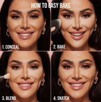 Thumbnail for Huda Beauty MINI Easy Bake Loose Baking & Setting Face Powder Shade PEACH PIE (Mini Size 0.21 oz / 6 g)