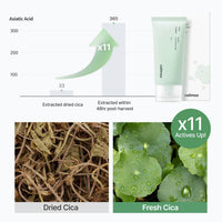 Thumbnail for celimax The Real Cica Soothing Cream | with Fresh Cica Extract, Oil Free, Hydrating, Moisturizing, Calming, Dry Oily Combination Sensitive Skin, Korean Skincare, Lightweight Gel Cream, 50ml