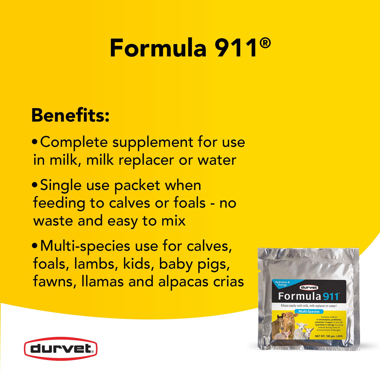Durvet Formula 911-100 Gram