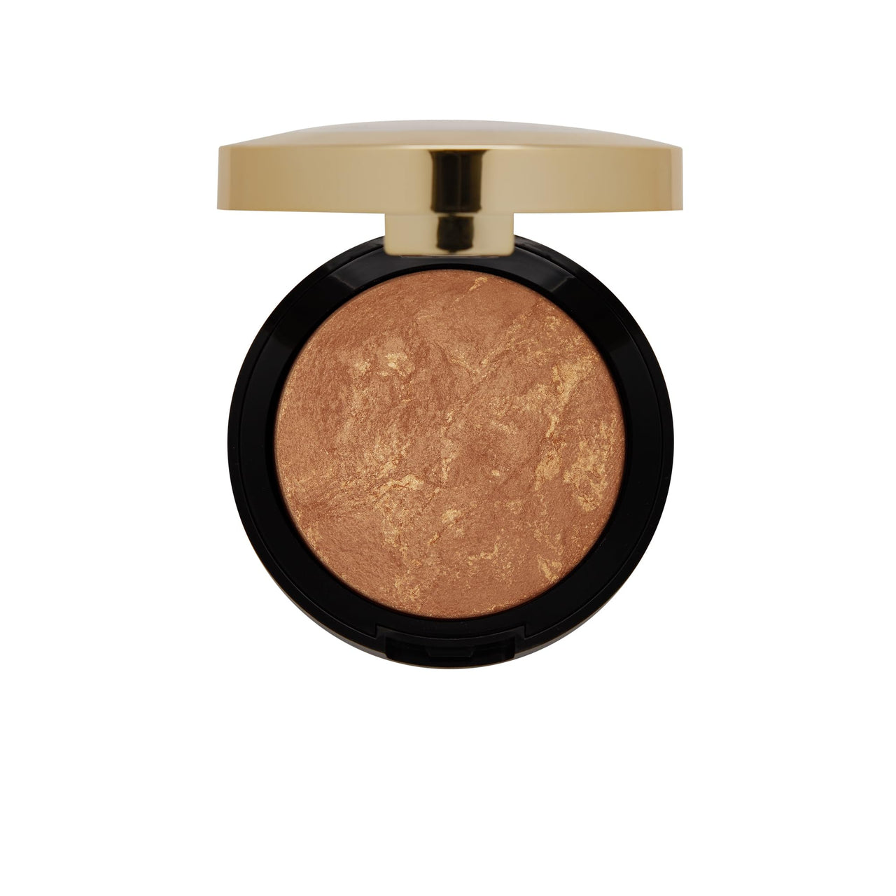 Milani Bronzer Powder - Baked Bronzer Made in Italy, Bronzing Shimmer Highlighter Makeup for Contour -Dolce