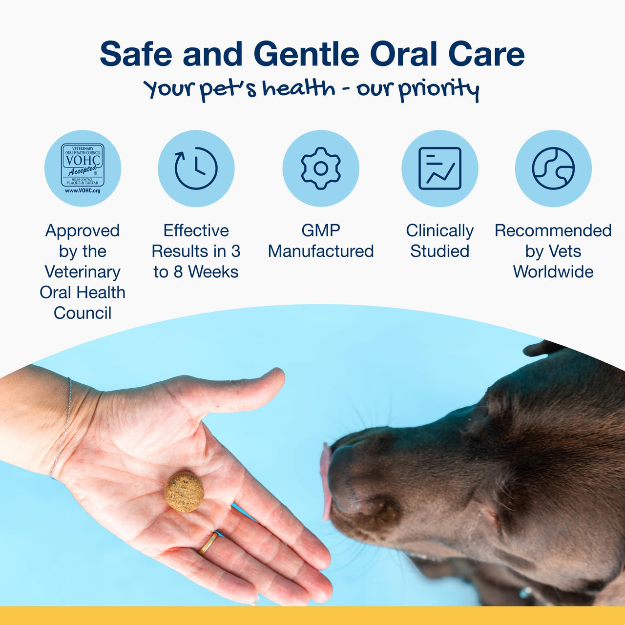 ProDen PlaqueOff Soft Chews with Natural Kelp - for Large & Giant Breed Dogs - Supports Normal, Healthy Teeth, Gums, and Breath Odor in Dogs - 45 Soft Chews