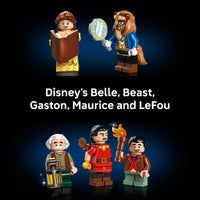 Thumbnail for LEGO Disney Princess Beauty and The Beast Castle Building Set - Room Decor for Women & Men, Ages 18+ - Model Building Kit for Adults - Book Shelf Display - Gift for Disney Fans - 43263