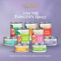 Thumbnail for Evanger's Super Rabbit & Quail Dinner for Cats – 24 Count, 5.5 oz Each – Grain & Gluten Free Wet Cat Food – Limited Ingredient Diet with Novel Proteins – Loaf Style