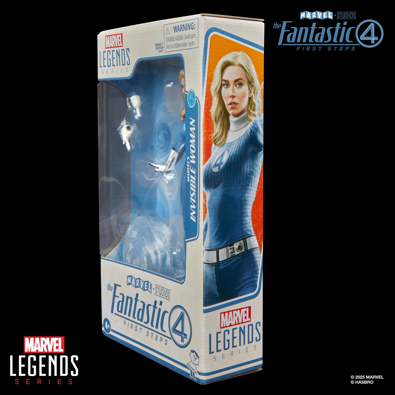 Marvel Legends Series Marvel's Invisible Woman, The Fantastic Four: First Steps Sue Storm Movie Collectible 6 Inch Action Figure Toy