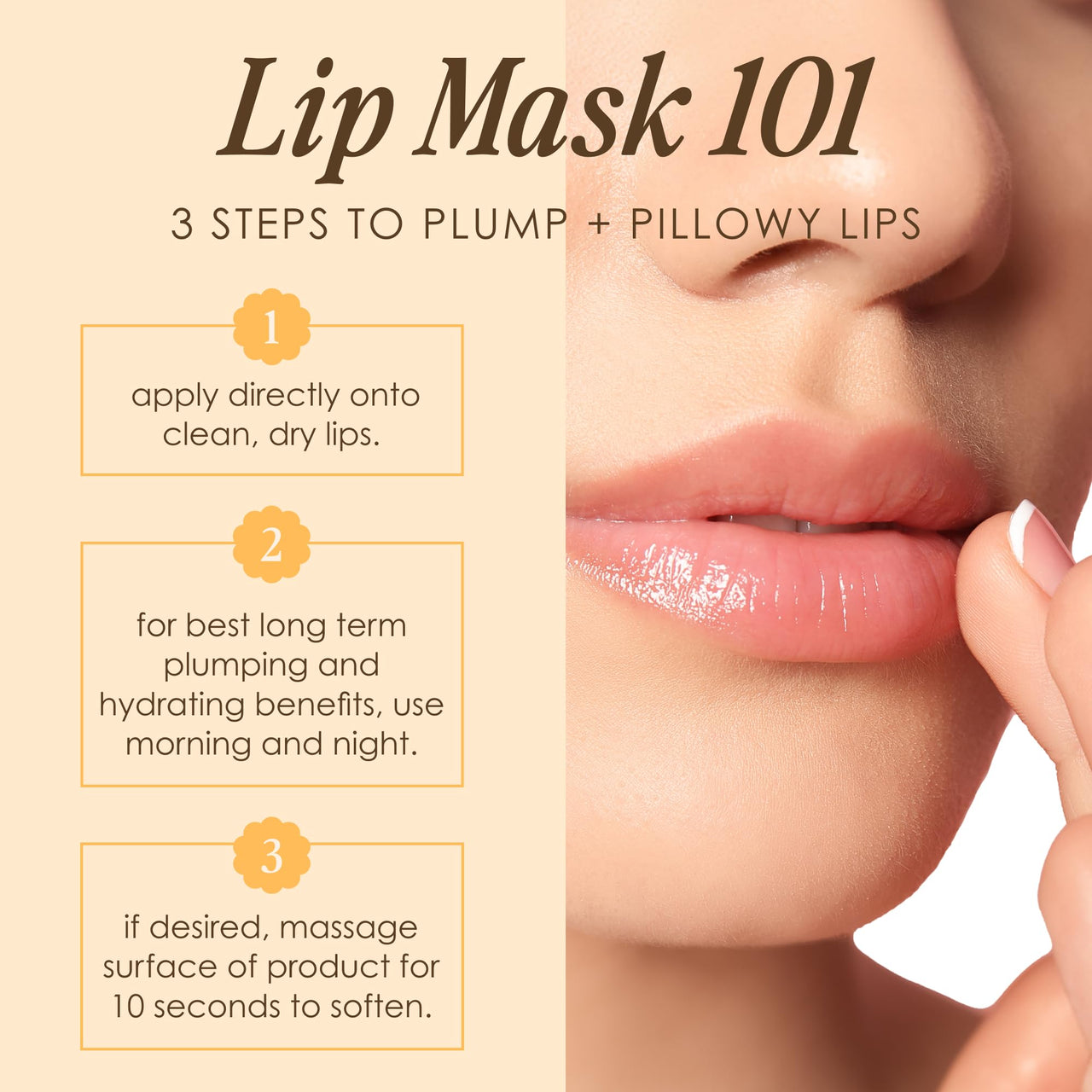 Grande Cosmetics GrandePOUT Plumping Lip Mask - for Hydrated, Fuller-Looking Lips - Berry Mojito (0.53 oz)