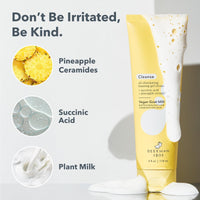 Thumbnail for Beekman 1802 Foaming Gel Oil-Eliminating Face Cleanser - Non-Comedogenic - 4.0 fl oz - Controls Oil - With BioMilk, Succinic Acid & Pineapple Ceramide - Good for Sensitive Skin