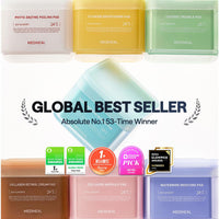 Thumbnail for MEDIHEAL Toner Pads [Phyto Enzyme] - Exfoliating Peeling Pad with LHA & Papaya Enzyme - Pore Tightening & Sebum Control - Vegan Micro Embossed Non-Sensitive Pad (90 Count)