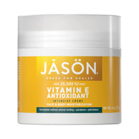 Thumbnail for JASON Vitamin E Antioxidant Intensive Crème Face & Body Moisturization, 25,000 IU Body Cream Moisturizer, 4 Fluid Ounces