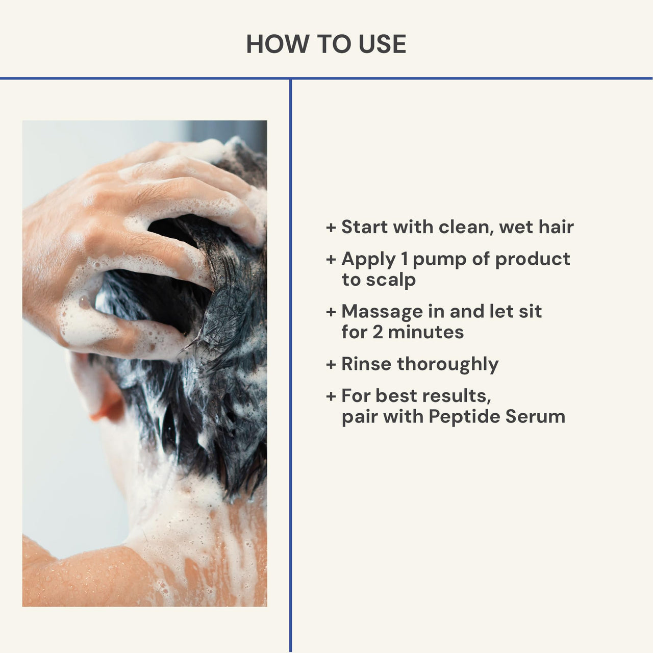 Blueprint Bryan Johnson Peptide Shampoo – 8-Peptide Scalp Treatment with VEGF, Caffeine, Menthol & Arginine – Fragrance-Free & Gentle Formula for Fuller-Looking, Stronger Hair (3.5oz) (Pack of 2)