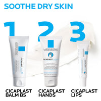Thumbnail for La Roche-Posay Cicaplast Lip Balm B5, Hydrating Balm with Shea Butter, Lip Treatment for Dry Cracked Lips, Moisturizing and Repairing Balm, Fragrance Free