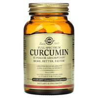 Thumbnail for Solgar Full Spectrum Curcumin - 60 LiCaps - Superior Absorption - Brain, Joint & Immune Health - Non-GMO, Vegan, Gluten Free, Dairy Free - 60 Servings