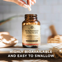 Thumbnail for Solgar Magnesium Glycinate - 90 Vegetable Capsules - Vegan, Gluten & Dairy Free - 90 Servings