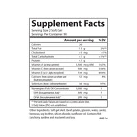 Thumbnail for Carlson - ACES + Omega, Vitamins A, C, E & Selenium + Omega-3s EPA and DHA, Health Support, 180 Softgels