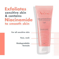 Thumbnail for Avène Gentle Exfoliating Gel, Pore Scrub, Niacinamide, Non-Comedogenic, 2.5 Oz