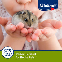 Thumbnail for Vitakraft Mini Drops Cherry Banana Treats for Hamsters Rats Mice and Small Pets - Wholesome Small Animal Snacks with Real Fruit Flavor and Nutrient-Rich Goodness - 2.5 Ounce Pack