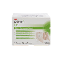 Thumbnail for 3M™ Coban™ 2 Lite Two-Layer Compression System with Stocking 2794N, 1 Kit/Carton 8 Carton/Case