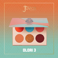 Thumbnail for Juvia's Place Olori III Eyeshadow Palette, 6 Shades of Coral, Browns and Bronzes with a Pop of Rich Blue, Matte and Shimmers