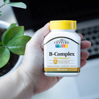 Thumbnail for 21st Century Healthcare, B Complex Plus Vitamin C, Tablets 100 Count (Pack of 1)