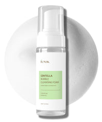 Thumbnail for IUNIK Centella Bubble Foaming Vegan Facial Cleanser - 69% Centella Asiatica Extract, Soothing, Moisturizing, Exfoliating, Removes Pore Blackheads, Whiteheads, 5.07 Fl Oz