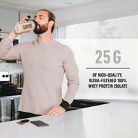 Thumbnail for Isopure Zero Carb 100% Pure Whey Isolate Protein Powder, Lactose Free, Gluten Free, With Vitamins, Cookies & Cream, 25g Protein Per Serving, 3 Lbs, 44 Servings (Packaging May Vary)