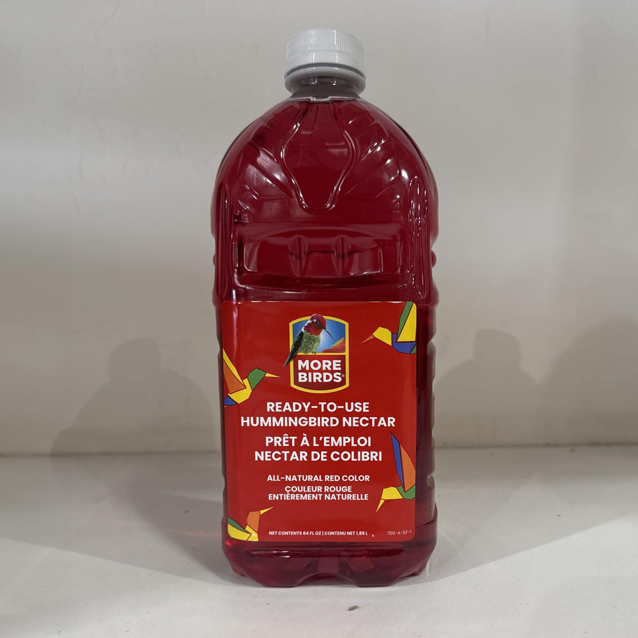 More Birds Premium Hummingbird Nectar, 64-Ounces