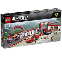 Thumbnail for LEGO Speed Champions Ferrari Ultimate Garage 75889 Building Kit (841 Pieces)