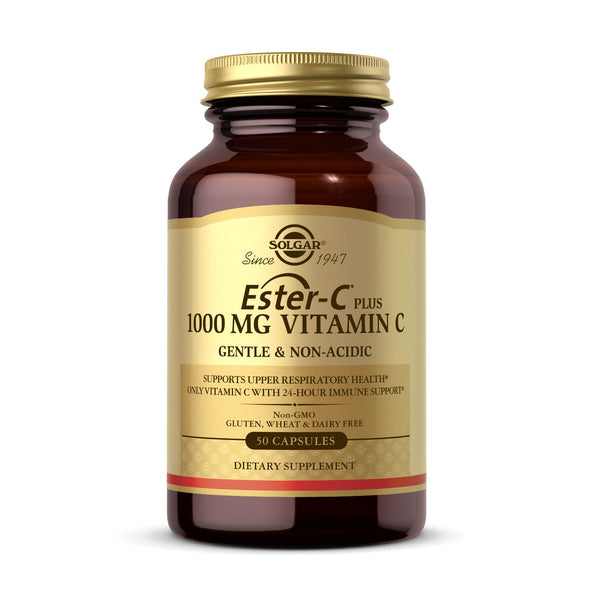 Solgar Ester-C Plus 1000 mg Vitamin C 50 Capsules