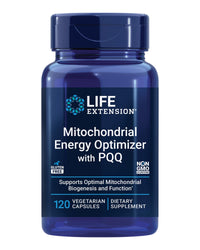 Thumbnail for Life Extension Mitochondrial Energy Optimizer with PQQ - Energy Supplement for Healthy Mitochondria - With Taurine, Vitamin B, Pyrroloquinoline Quinone - Gluten-Free, Non-GMO - 120 Vegetarian Capsules
