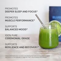 Thumbnail for Blueprint Bryan Johnson Matcha Powder – Ceremonial Grade Japanese Matcha – Green Tea for Energy & Focus – Natural Caffeine, Antioxidant-Rich – 30mg L-Theanine- 30 Servings