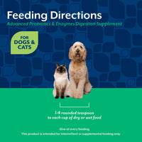 Thumbnail for NaturVet – Advanced Probiotics & Enzymes - Plus Vet Strength PB6 Probiotic | Supports and Balances Pets with Sensitive Stomachs & Digestive Issues | for Dogs & Cats (8 oz)