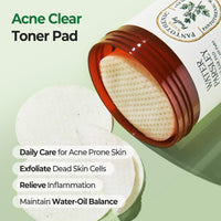 Thumbnail for SKINFOOD Pantothenic Water Parsley Clear Toner Pad, Daily Exfoliating Pads for Sensitive Skin, Korean Skincare Sebum Control Face Toner for Trouble Skin, 8.81 oz (60 Pads)