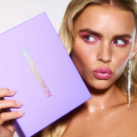 Thumbnail for Wonderskin Wonder Blading Top Gloss - Gold Lip Gloss, Non-Sticky, Hydrating Lipgloss & Long Lasting Glitter Lip Gloss For Women (Gold Glitter)