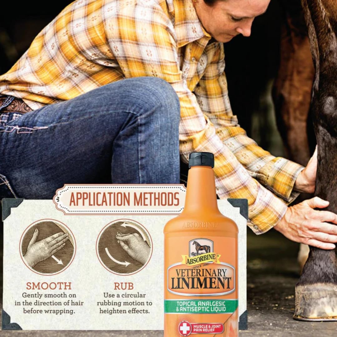 Absorbine Veterinary Liniment Bottle, 32-Ounce by Absorbine