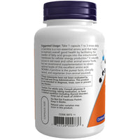 Thumbnail for Now Foods L-Carnitine 500 mg 180 Capsules